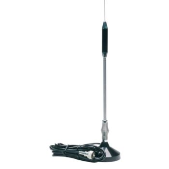2 FOOT CENTER LOAD CB ANTENNA MAGNET MOUNT WITH 9 FOOT COAX