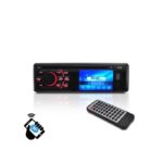 Pyle PLD34MUB Bluetooth In-Dash Digital Receiver Headunit Media Player with 3'' LCD Monitor Display Screen CD/DVD Player AM/FM Radio USB/SD Card Readers AUX (3.5mm) Input Single-Din